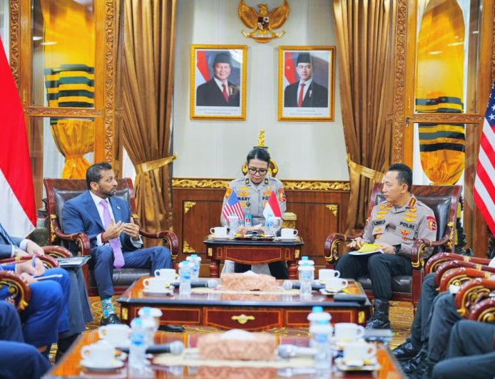 Kapolri: Polri Siap Perkuat Kerja Sama Penegakan Hukum Internasional Bersama FBI Hadapi Kejahatan Modern